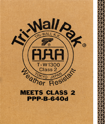 Tri-Wall社製 Tri-Wall 1300G（Triple-wall corrugated fiber-board）
